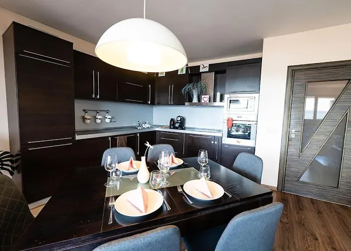 при галя / прекрасен в тих квартал Apartament Warna